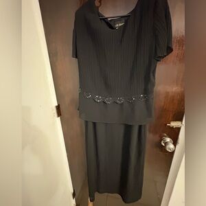 Bundle 2 for $30. Vintage City Chic Elegant Black Dress. Size 16.